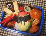 キャラ弁☆ジュウオウジャー作り方1写真