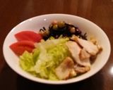 鶏むね肉と野菜のサラダ作り方11写真