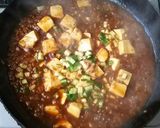 豆腐と挽肉の炒め煮広東風作り方17写真