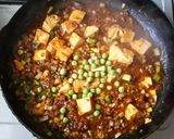 豆腐と挽肉の炒め煮広東風作り方18写真
