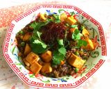 豆腐と挽肉の炒め煮広東風作り方19写真