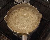 明太生姜玉子あんかけうどん作り方2写真