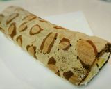ピコ太郎豹柄ロールケーキ(ﾋﾟωﾟｺ)作り方34写真