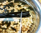 圧力鍋で昆布豆。作り方1写真