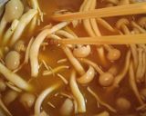 蓮根つくねのカレーきのこ餡♪作り方9写真