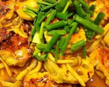蓮根つくねのカレーきのこ餡♪作り方12写真