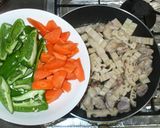 蓮根と鶏もも肉の簡単味噌煮♪ご飯がすすむ作り方8写真