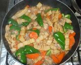 蓮根と鶏もも肉の簡単味噌煮♪ご飯がすすむ作り方12写真