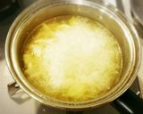 ささみ長ネギ大根おろし入りの玉子スープ♪作り方5写真