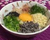 簡単♪ 塩昆布&薬味のっけ卵かけごはん作り方13写真