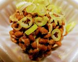 納豆の正しい混ぜ方♪手巻寿司ネタご飯に！作り方6写真