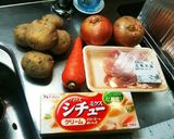 濃厚ホワイトシチュー(わける派)作り方1写真