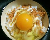 鮭フレーク卵かけご飯♥究極アレンジ朝食♬作り方4写真