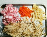 わが家の豚バラ炊き込みご飯✿*:・作り方2写真