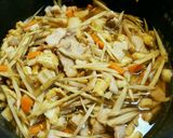 わが家の豚バラ炊き込みご飯✿*:・作り方5写真