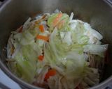豚肉ともやしの蒸し煮作り方4写真