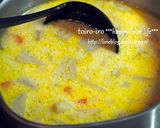 トロトロかぶの豆乳スープ作り方7写真