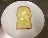 美味しい朝食♪焼きりんごトースト作り方3写真