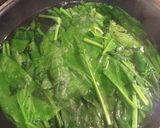 ほうれん草のチーズ焼き作り方1写真