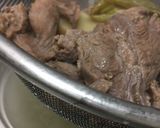圧力鍋でやわらか♪ 牛スジの下ごしらえ作り方5写真
