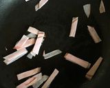カルボナーラ風パスタ♪作り方1写真