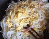 カルボナーラ風パスタ♪作り方4写真
