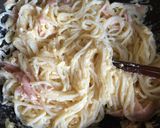 カルボナーラ風パスタ♪作り方5写真