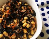 和食の基本★分量簡単！大豆とひじきの煮物作り方4写真