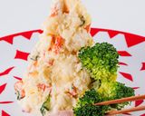 ポテサラで！クリスマス☆ツリーサラダ作り方4写真