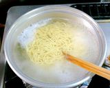 クリームシチューからの、カルボナーラ風作り方10写真