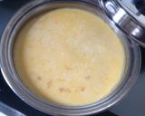 オレンジ風味のプリン作り方4写真