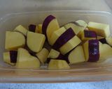 簡単♪帆立貝＆さつま芋✿カレー風味ドリア作り方2写真