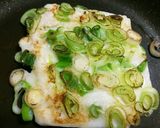 餅ねぎ焼き☝お好み焼風ソース味♪もち消費作り方7写真
