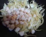 簡単♪帆立貝＆さつま芋✿カレー風味ドリア作り方7写真