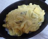 簡単♪帆立貝＆さつま芋✿カレー風味ドリア作り方15写真