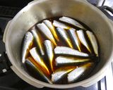 エリスリトールで糖質オフ！いわしの甘露煮作り方1写真