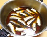 エリスリトールで糖質オフ！いわしの甘露煮作り方5写真
