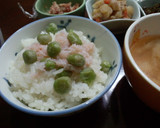 母のための❀おひとり様❀豆ごはん作り方9写真