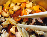 簡単★鶏ごぼう 炊き込みご飯作り方4写真