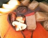 厚揚げとこんにゃくと玉葱と椎茸のピリ辛煮作り方1写真