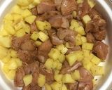ジャークチキン＆ポテト炒め作り方5写真