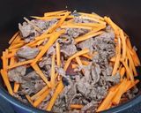 牛肉の油揚げ包み作り方1写真