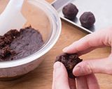 *ホワイトチョコブラウニーのロリポップ*作り方9写真