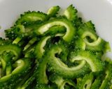 レンジ鶏deゴーヤサラダ作り方2写真