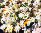サーモンとポテトとかぼちゃ濃厚チーズ焼き作り方2写真