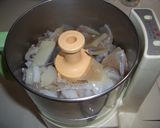 粒々蓮根が入ったイカ団子作り方2写真