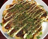 おつまみに最高！ネギの青いとこお好み焼き作り方5写真