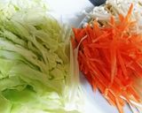 残り物野菜で豚のニンニク味噌ホイル焼き作り方2写真
