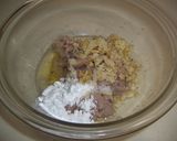 粒々蓮根が入ったイカ団子作り方4写真