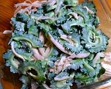 レンジ鶏deゴーヤサラダ作り方9写真